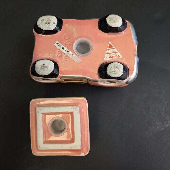 VANDOR Cowabunga Surfs Up Pelzman Unique Salt and Pepper Shaker Set 1988 - Picture 9 of 16